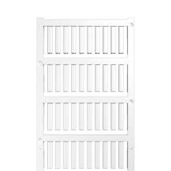 Weidmuller 1918690000 SF 2/21 MC NE WS V2 Исполнение: SlimFix, Маркировка проводов и кабелей, 2.2 - 2.9 мм.кв 21 x 3.6 мм.кв белый