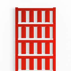 Weidmuller 1919180000 SF 6/21 MC NE RT V2 Исполнение: SlimFix, Маркировка проводов и кабелей, 5.8 - 7.8 мм.кв 21 x 8.4 мм.кв красный