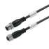 Weidmuller 1925301000 SAIL-M12GM12G-3-10V Исполнение: Концентратор сигналов, контрольная линия, Соединительная линия, M12/M12, Number of poles : 3, 10 m, Вилка, прямая - Гнездо, прямое, Экранированный: Нет, Светодиод: Нет, Материал оболочки: ПВХ, Галоген