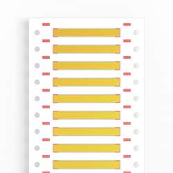 Weidmuller 1961900000 HSS-HF 1/8 1.8-2.8/50Y Исполнение: TwinMark, Маркировка проводов и кабелей, 1.8 - 2.8 мм.кв 50.8 x 5.7 мм.кв желтый