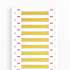 Weidmuller 1961900000 HSS-HF 1/8 1.8-2.8/50Y Исполнение: TwinMark, Маркировка проводов и кабелей, 1.8 - 2.8 мм.кв 50.8 x 5.7 мм.кв желтый