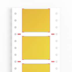 Weidmuller 1961960000 HSS-HF 1 17.0-23.0/50Y Исполнение: TwinMark, Маркировка проводов и кабелей, 17 - 23 мм.кв 50.8 x 42.2 мм.кв желтый