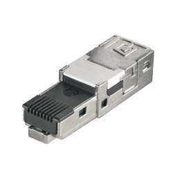 Weidmuller 1962730000 IE-PI-RJ45-FH Исполнение: Матрица RJ45, Вилочная вставка RJ45, инструмент не требуется, TIA-568 A, EIA/TIA T568 B, PROFINET Weidmuller 1962730000 IE-PI-RJ45-FH Исполнение: Матрица RJ45, Вилочная вставка RJ45, инструмент не требуется, TIA-568 A, EIA/TIA T568 B, PROFINET
