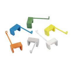 Weidmuller 1963080000 IE-CR-IP20-RJ45-FH-BU Исполнение: Промышленный Ethernet, Цветовая кодировка, синий, Поддержка кабеля, синяя