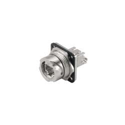 Weidmuller 1963480000 IE-BS-V01M-RJ45-FJ-A Исполнение: Разъем RJ45, IP67, Variant 1, металл, инструмент не требуется, EIA/TIA 586 A, Cat.6A / Class EA (ISO/IEC 11801 2010)