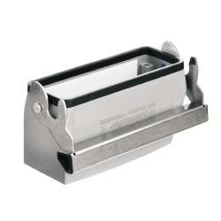 Weidmuller 1968340000 HDC 24B KLU 1M25G Исполнение: HDC - корпус, Типоразмер: 8, Вид защиты: IP65, Корпус соединения, Продольная скоба для фиксации на нижней части, Стандартный, Типоразмер кабельных вводов: M 25