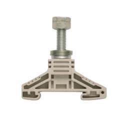 Weidmuller 1968960000 WF 8 NFF Исполнение: Винтовые клеммы болтового типа, Проходная клемма, Расчетное сечение: 50 мм.кв, привинченный