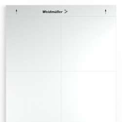 Weidmuller 1975160000 LM MT300 105/105 SI Исполнение: LaserMark, Маркировочные элементы для устройств, 105 x 105 мм.кв серебряный