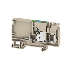 Weidmuller 1988200000 AAP12 10 FE Исполнение: Клемма питания, PUSH IN, 10 мм.кв, Темно-бежевый