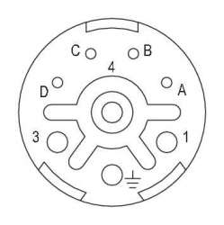 Weidmuller 1995810000 SAI-M23-BE-L-4/4 Исполнение: Концентратор сигналов, соединительный разъем, Вставка