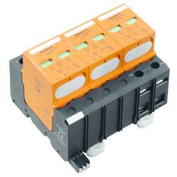 Weidmuller 2062910000 VPU I 3 R 280V/25KA Исполнение: Низкое напряжение, с контактом дистанционной сигнализации, TN-C, IT без N