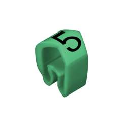 Weidmuller 251311518 CLI C 2-4 GN/SW 5 MP Исполнение: CableLine, Маркировка проводов и кабелей, 4 - 10 мм.кв 4 x 7 мм.кв зеленый