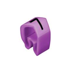 Weidmuller 251311524 CLI C 2-4 VI/SW 7 MP Исполнение: CableLine, Маркировка проводов и кабелей, 4 - 10 мм.кв 4 x 7 мм.кв фиолетовый