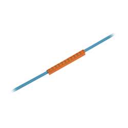 Weidmuller 252611512 CLI C 1-3 OR/SW 3 MP Исполнение: CableLine, Маркировка проводов и кабелей, 3 - 5 мм.кв 3 x 4.2 мм.кв оранжевый