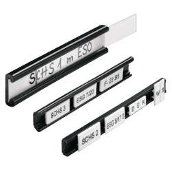 Weidmuller 294000000 STR 5 F.SCHT 5 Исполнение: Маркировка клемм, Защитный колпачок, 40 x 16.5 мм.кв прозрачный