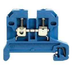 Weidmuller 380470000 SAK 2.5/35 KRG/BL Исполнение: SAK-серия, Проходная клемма, Расчетное сечение: 2.5 мм.кв, Винтовое соединение, синий, Непосредственный монтаж