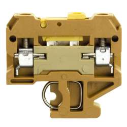 Weidmuller 412220000 SAKR 2STB KRG Исполнение: SAK-серия, Измерительная клемма с размыкателем, Расчетное сечение: 4 мм.кв, Винтовое соединение, Умеренно желтый, Непосредственный монтаж