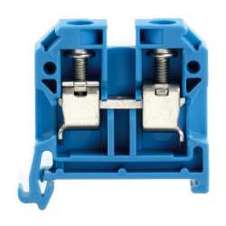 Weidmuller 443780000 SAK 10/35 BL Исполнение: SAK-серия, Проходная клемма, Расчетное сечение: 10 мм.кв, Винтовое соединение, синий