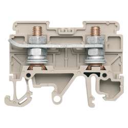 Weidmuller 448460000 STL 5/EN Исполнение: Винтовые клеммы болтового типа, Проходная клемма, Расчетное сечение: 16 мм.кв, Винтовое соединение