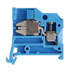 Weidmuller 471780000 NT 2.5/35 10X3 BL Исполнение: SAK-серия, Нейтральный проводник - клемма, Расчетное сечение: 2.5 мм.кв, Винтовое соединение, Непосредственный монтаж