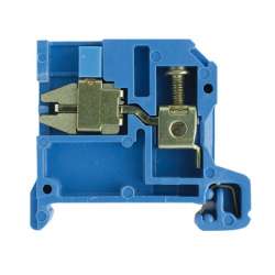 Weidmuller 501470000 NT 6/35 10X3 KRG/BL Исполнение: SAK-серия, Разъединительная клемма нулевого провода, Расчетное сечение: 6 мм.кв, Винтовое соединение, Непосредственный монтаж