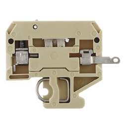 Weidmuller 518160000 SAKR LS 2STB Исполнение: SAK-серия, Измерительная клемма с размыкателем, Расчетное сечение: 4 мм.кв, Соединение под пайку, бежевый, Непосредственный монтаж