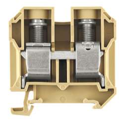 Weidmuller 582460000 SAK 35/35/IK Исполнение: SAK-серия, Проходная клемма, Расчетное сечение: 35 мм.кв, Винтовое соединение, бежевый