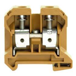 Weidmuller 608320000 SAK 35N/35/IK KRG Исполнение: SAK-серия, Проходная клемма, Расчетное сечение: 35 мм.кв, Винтовое соединение, Умеренно желтый