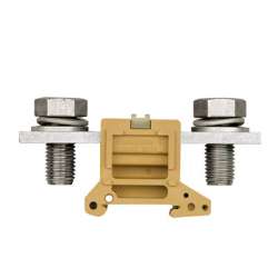 Weidmuller 638120000 SAKG 54/35 II Исполнение: SAK-серия, Проходная клемма, Расчетное сечение: 240 мм.кв, Винтовое соединение, Умеренно желтый, Непосредственный монтаж