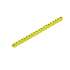 Weidmuller 648001669 CLI O 10-3 GE/SW Q MP Исполнение: CableLine, Маркировка проводов и кабелей, 2 - 3 мм.кв 3 x 4 мм.кв желтый