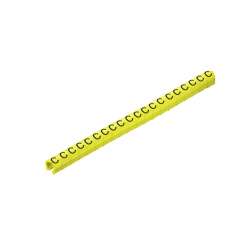 Weidmuller 648101669 CLI O 20-3 GE/SW Q MP Исполнение: CableLine, Маркировка проводов и кабелей, 3 - 4 мм.кв 3 x 5.5 мм.кв желтый