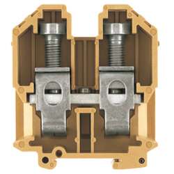 Weidmuller 662220000 SAK 95/35 KRG Исполнение: SAK-серия, Проходная клемма, Расчетное сечение: 95 мм.кв, Винтовое соединение, Умеренно желтый