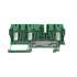 Weidmuller 7904170000 ZPE 4/3AN Исполнение: Клеммы PE, Пружинное соединение, 4 мм.кв, 480 A (4 мм.кв), зеленый/желтый