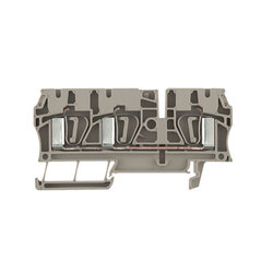 Weidmuller 7904180000 ZDU 4/3AN Исполнение: Проходная клемма, Пружинное соединение, 4 мм.кв, 800 V, 32 A, Темно-бежевый