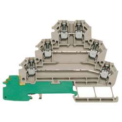 Weidmuller 7917030000 MAK 2.5 DB Исполнение: W-серия, Соединительная клемма двигателя, Расчетное сечение: 2.5 мм.кв, Винтовое соединение, Непосредственный монтаж