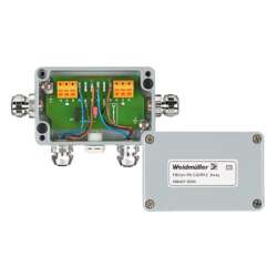 Weidmuller 8564070000 FBCon PA CG/M12 2way Исполнение: Стандартный концентратор, 2-канальный распределитель полевой шины, IP66