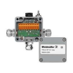 Weidmuller 8564340000 FBCon DP CG 1way Исполнение: Стандартный концентратор, IP66