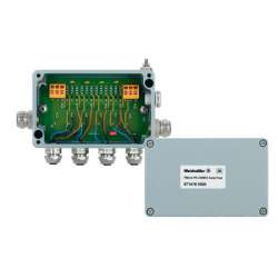 Weidmuller 8714180000 FBCon PA CG/M12 4way Limiter Исполнение: Стандартный концентратор с ограничением тока, 4-канальный распределитель (с ограничителем), IP66