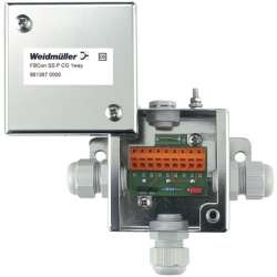 Weidmuller 8726110000 FBCon SS PCG 1way Limiter Исполнение: Стандартный концентратор с ограничением тока, 1-канальный распределитель (с ограничителем), IP66