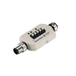 Weidmuller 8794120000 JP TEST Исполнение: JACKPAC, Релейный модуль, Номинальное напряжение: 18...24...30 В DC, Ток: 2 A, Вилка/гнездо M12, кодировка A