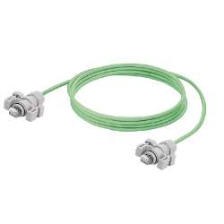 Weidmuller 8815100000 IE-C6ES8UG0050A46A46-X Исполнение: Системный кабель, RJ45 IP 67, с защелкой V06, пластмасса, RJ45 IP 67 V 06, Cat.6A / Class EA (ISO/IEC 11801 2010), Полиуретан, 5 m
