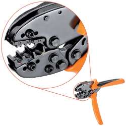 Weidmuller 9017290000 CTI 6 ZERT Исполнение: Инструмент для обжима, Обжимной инструмент для контактов, 0.5 мм.кв, 6 мм.кв, Двойной обжим