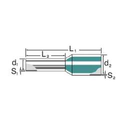 Weidmuller 9025700000 H0,75/14S W SV Исполнение: Кабельный наконечник без изоляции, изолированный, 10 мм.кв 8 мм.кв белый Weidmuller 9025700000 H0,75/14S W SV Исполнение: Кабельный наконечник без изоляции, изолированный, 10 мм.кв 8 мм.кв белый