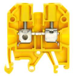 Weidmuller 9129930000 SAK 4/EN GE Исполнение: SAK-серия, Проходная клемма, Расчетное сечение: 4 мм.кв, Винтовое соединение