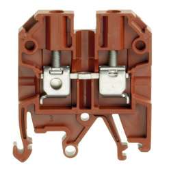 Weidmuller 9130990000 SAK 4/EN BR Исполнение: SAK-серия, Проходная клемма, Расчетное сечение: 4 мм.кв, Винтовое соединение