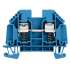 Weidmuller 9203060000 WDU 4 SL BL Исполнение: W-серия, Проходная клемма, Расчетное сечение: 4 мм.кв, Винтовое соединение