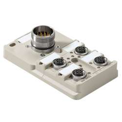 Weidmuller 9456000000 SAI-4-S 4P M12 Исполнение: Концентратор сигналов, пассивный распределитель, M12, с разъемом M23, Да