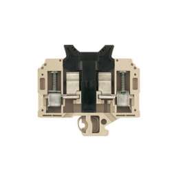 Weidmuller 9509580000 KSKM 2/32 GZ 1X1/4 Исполнение: SAK-серия, Клемма с предохранителем, Расчетное сечение: 10 мм.кв, Винтовое соединение, Материал Wemid, Темно-бежевый, Непосредственный монтаж