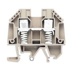 Weidmuller 9537460000 WDU 6 SL Исполнение: W-серия, Проходная клемма, Расчетное сечение: 6 мм.кв, Винтовое соединение